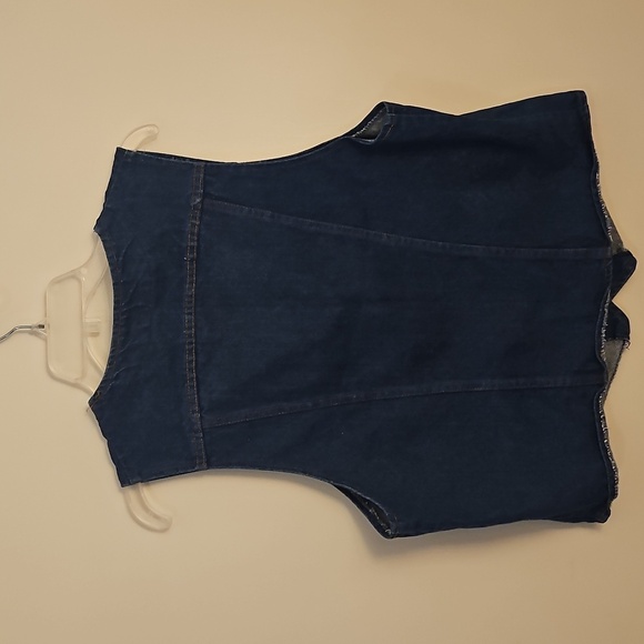 Vtg BRANDERS by Dickies 1970s Denim Waistcoat Vest - Picture 5 of 8